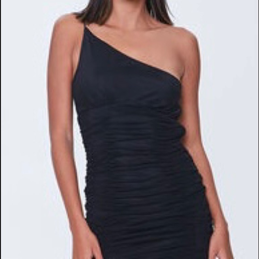 Forever 21, out of stock, 1 shoulder mini dress